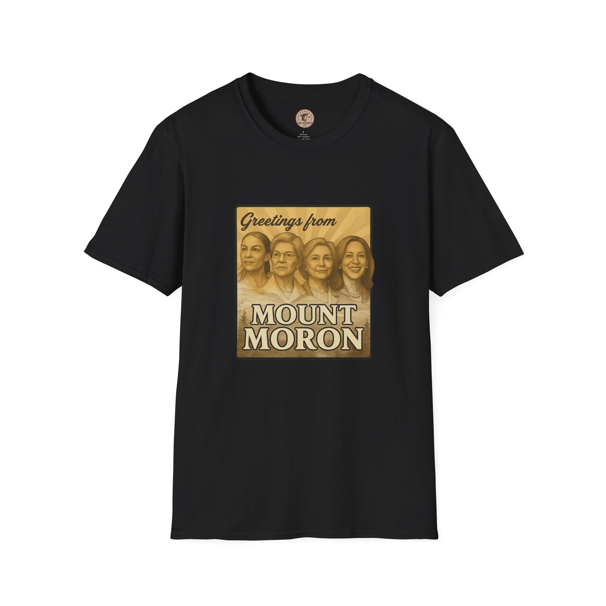 Mount Moron Graphic Tee – Unisex Soft-style - The Patriots .co
