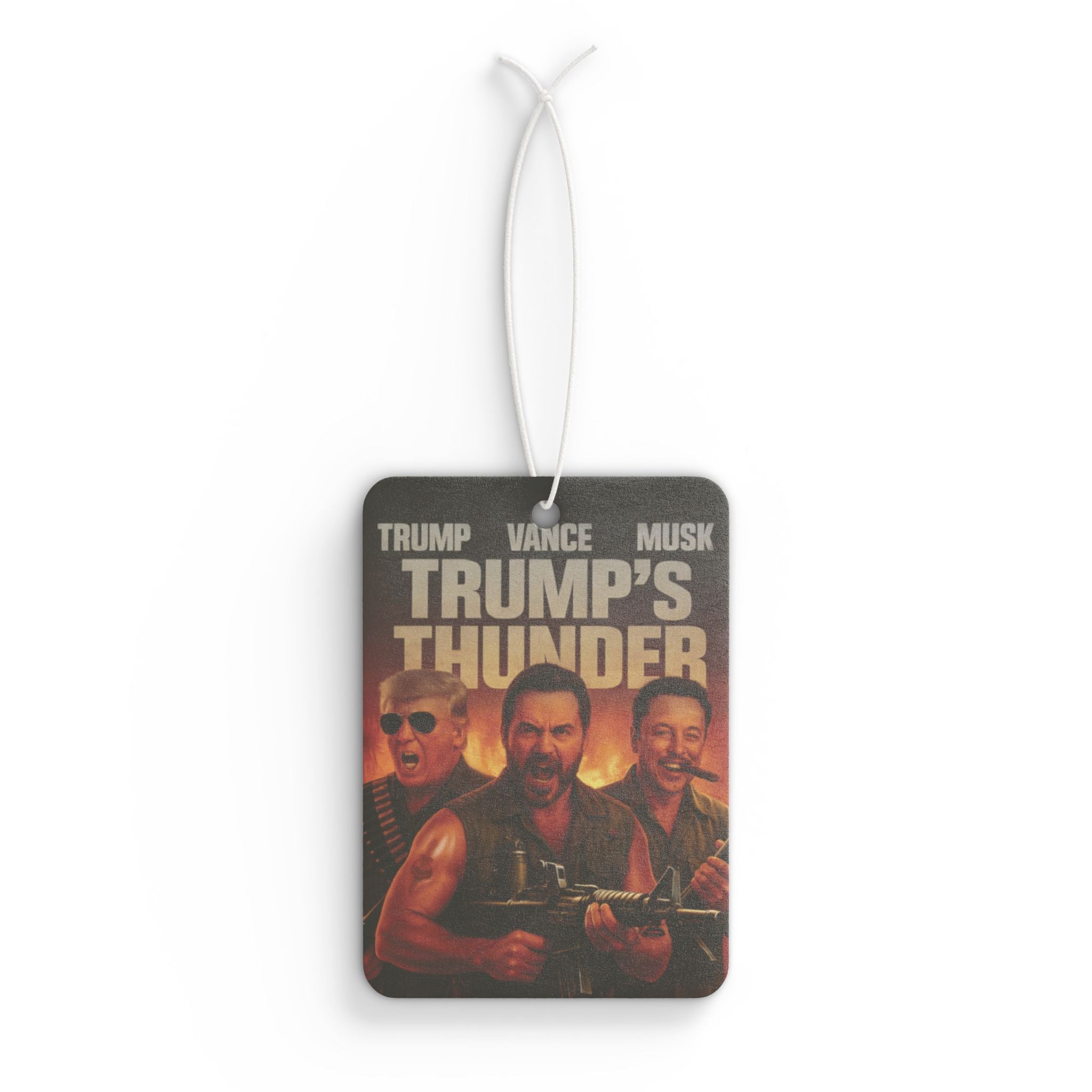 Trump’s Thunder Car Air Freshener - Retro Gamer Aroma