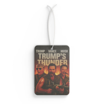 Trump’s Thunder Car Air Freshener - Retro Gamer Aroma