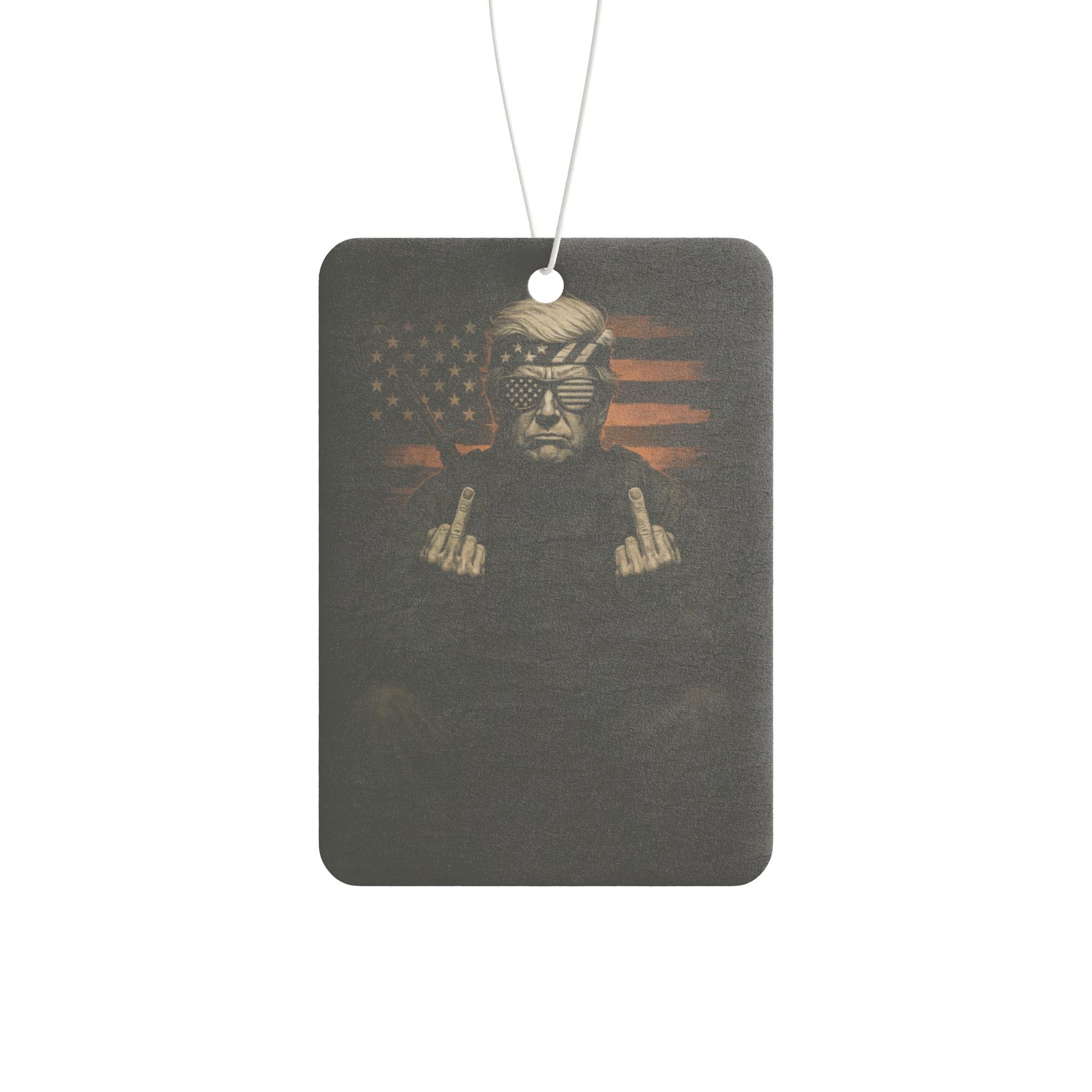 Call of Duty: Red Ops 2 Trump Car Air Freshener – Political Parody Car Accessory - The Patriots .co