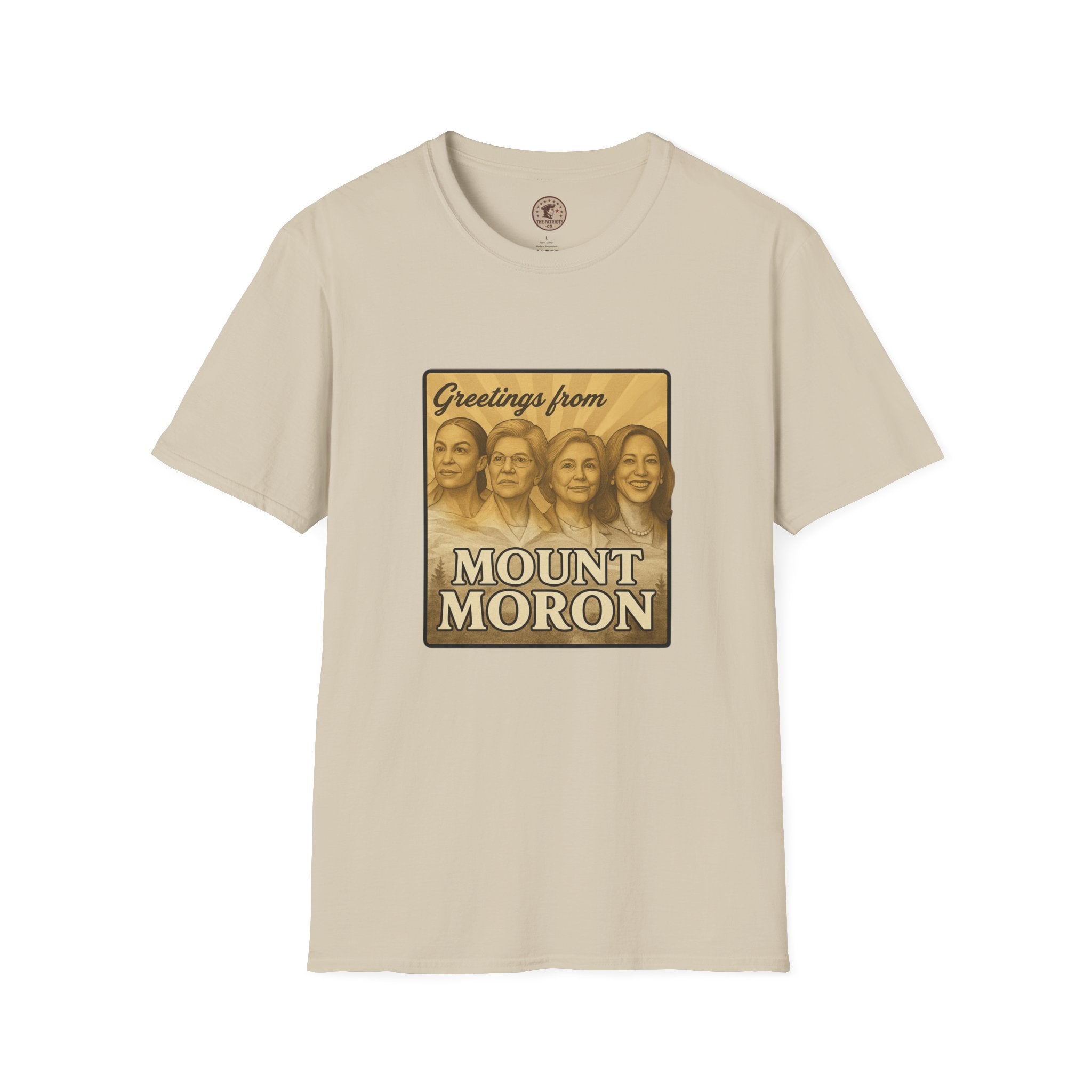 Mount Moron Graphic Tee – Unisex Soft-style - The Patriots .co