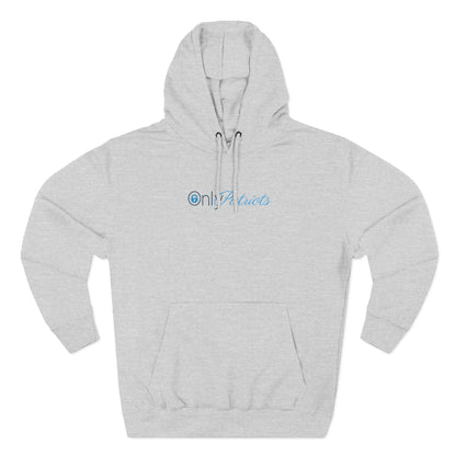 Only Patriots Three-Panel Fleece Hoodie - Cozy Patriots .CO Apparel - The Patriots .co