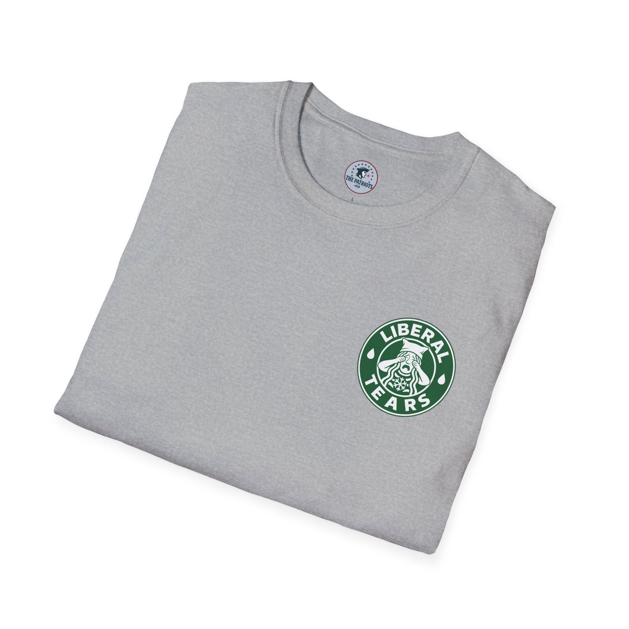 Liberal Tears Unisex Soft-style Graphic Tee – Trendy Casual Tee for Activists - The Patriots .co