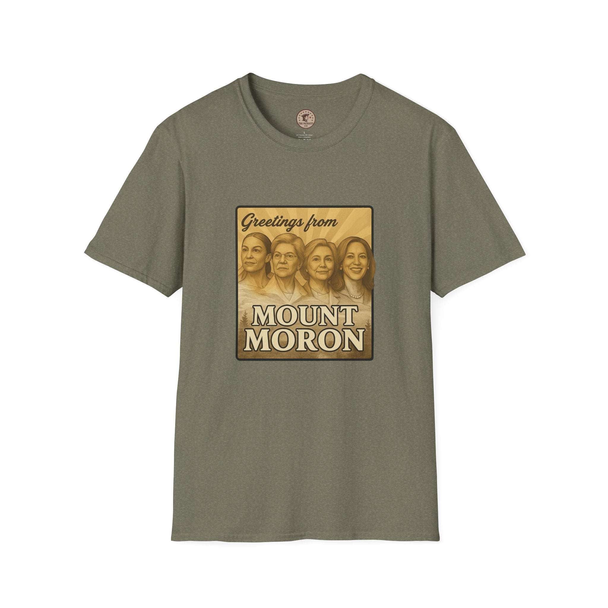 Mount Moron Graphic Tee – Unisex Soft-style - The Patriots .co