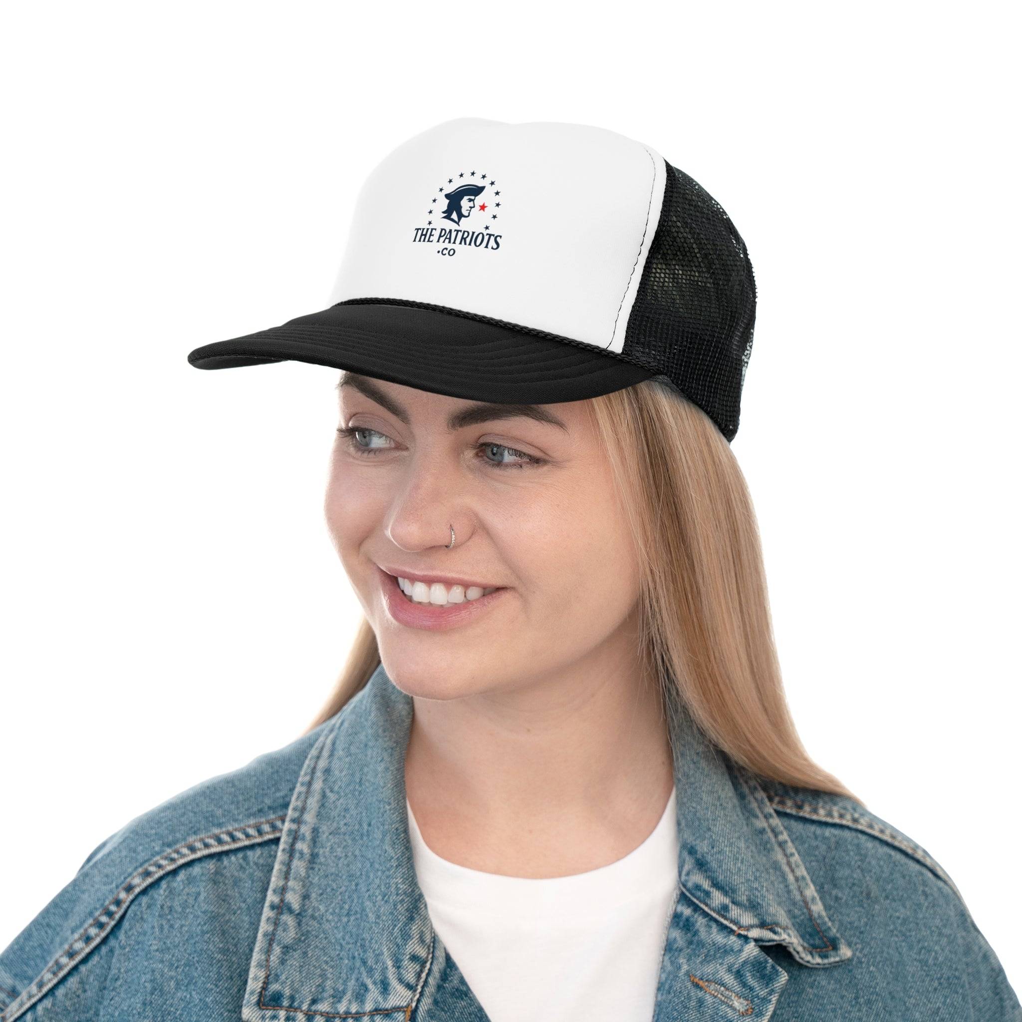 The Patriots .CO Trucker Cap - Stylish Mesh Bill Cap for Patriots Fans - The Patriots .co