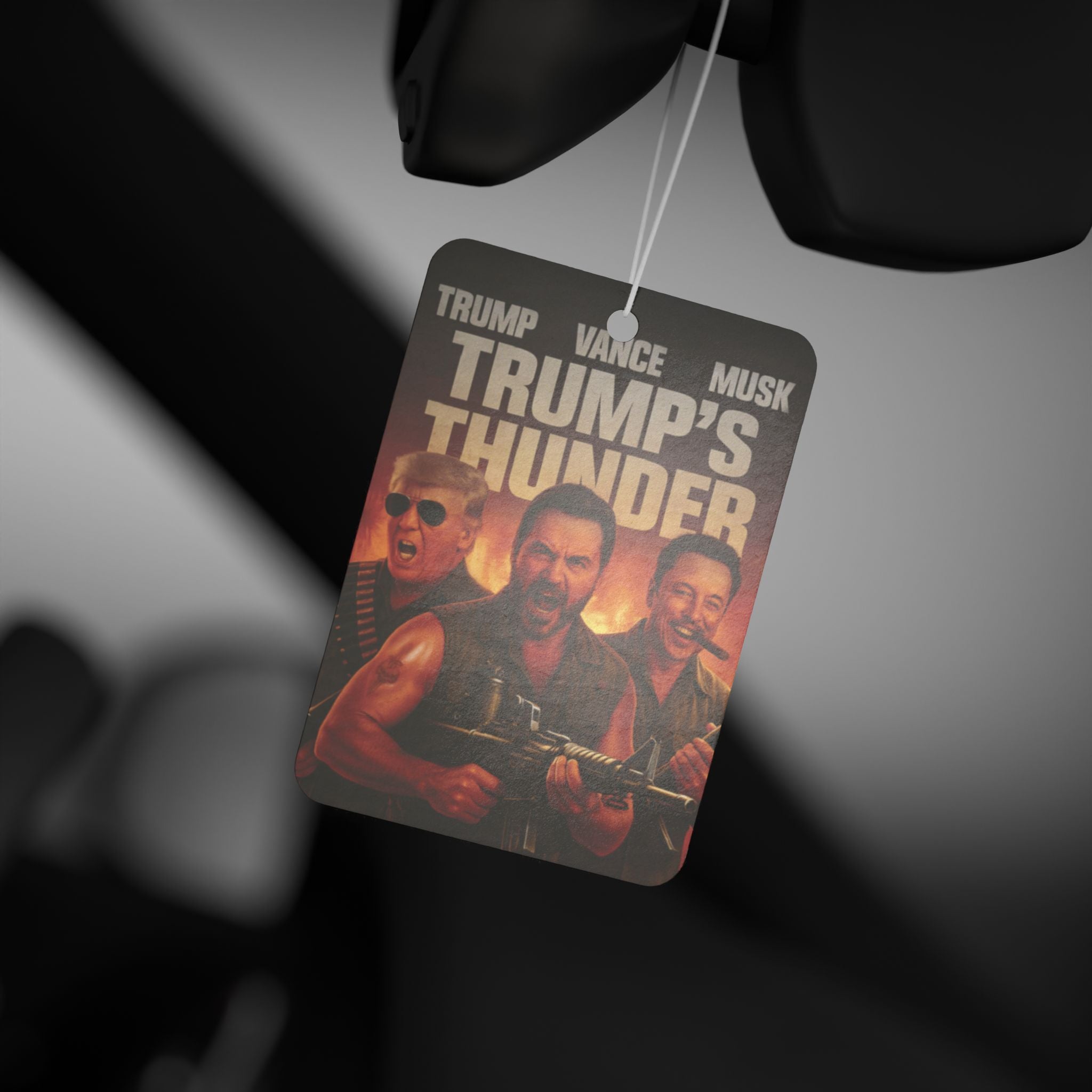 Trump’s Thunder Car Air Freshener - Retro Gamer Aroma